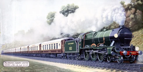 The Golden Arrow Limited, London-Paris De Luxe Service, 1900-as évek